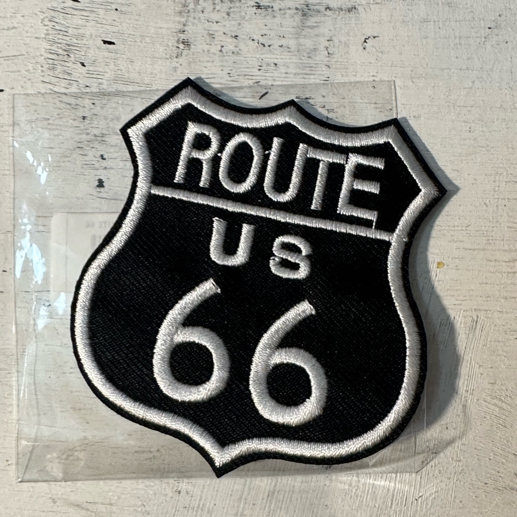Route 66 Iron On Sew On Patch Brand New